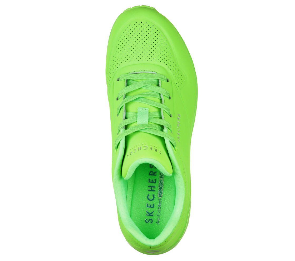 Skechers Uno - Night Shades- Lime-2