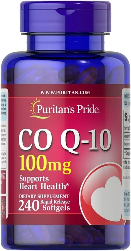 Puritan's Pride CoQ10 100 mg - 240 Adet-0