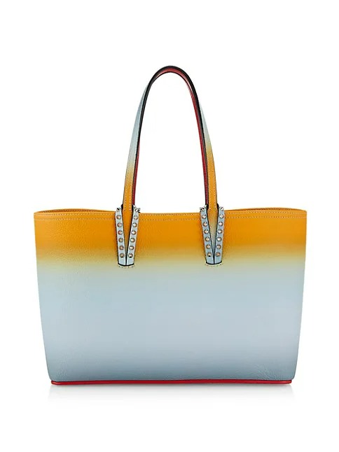 Christian Louboutin Small Cabata Ombré Leather Tote Bag