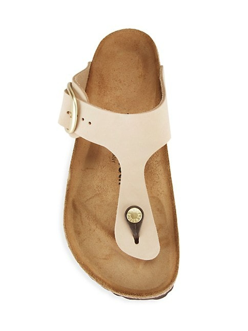 Birkenstock Gizeh Big Buckle Leather Sandals-1