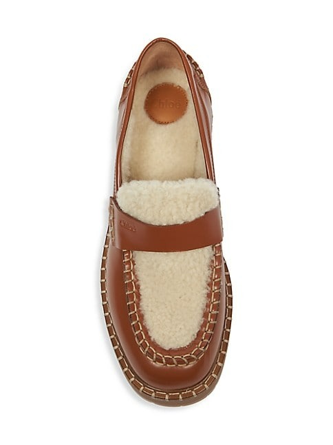 Chloe Noua Leather Loafers-2