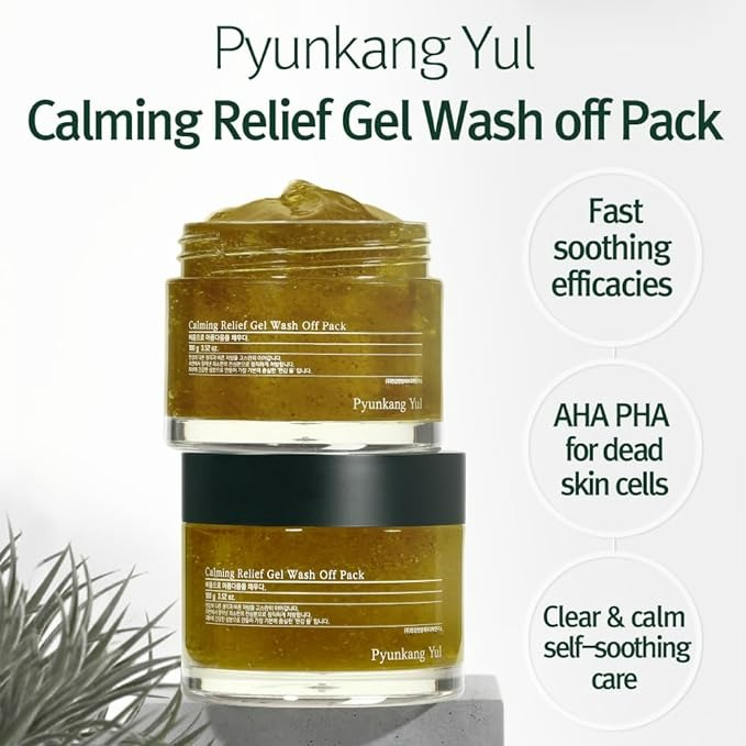Pyunkang Yul Calming Relief Gel Wash Off Pack - 100 G-1