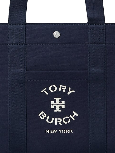 Tory Burch Tory Canvas Logo Tote Bag-2