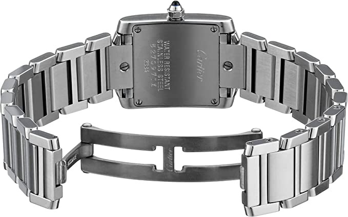 Cartier Women's W51008Q3 Tank Francaise Stainless Steel Bracelet Watch  - 20 mm-1