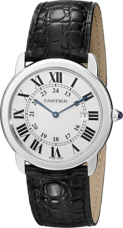 Cartier Ronde Solo Men's Steel Watch W6700255 - 36 mm