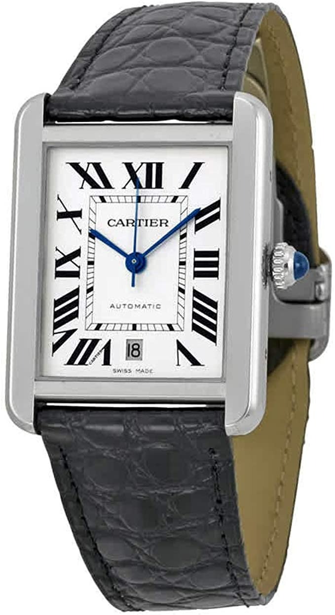Cartier Men's W5200027 Automatic Display Black Watch - 31 mm-0