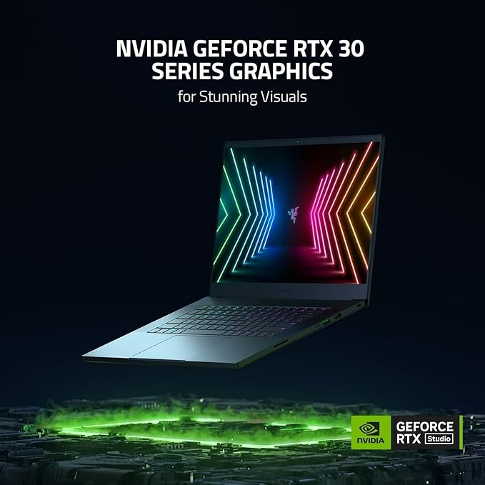 Razer Blade 15 Gaming Laptop: NVIDIA GeForce RTX 3060-11th Gen Intel 8-Core i7 CPU - 16 GB Ram-2