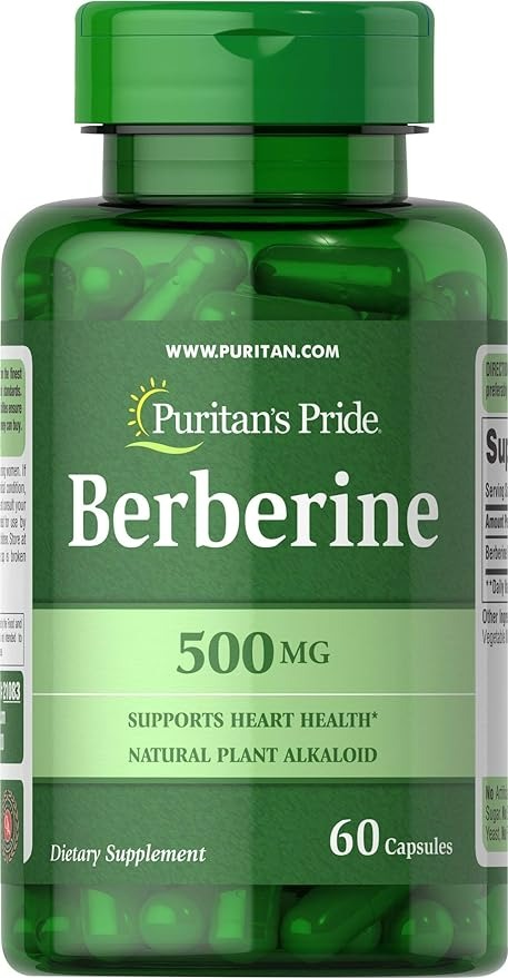 Puritan's Pride Berberine 500 mg - 60 Kapsül