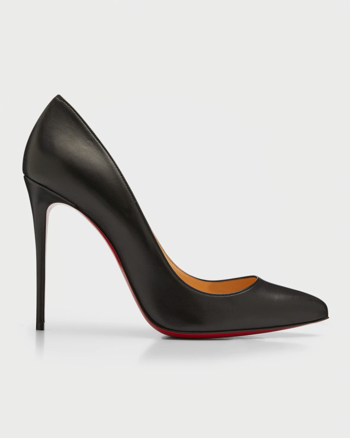 Christian Louboutin Pigalle Follies Leather 100mm Red Sole High-Heel Pumps