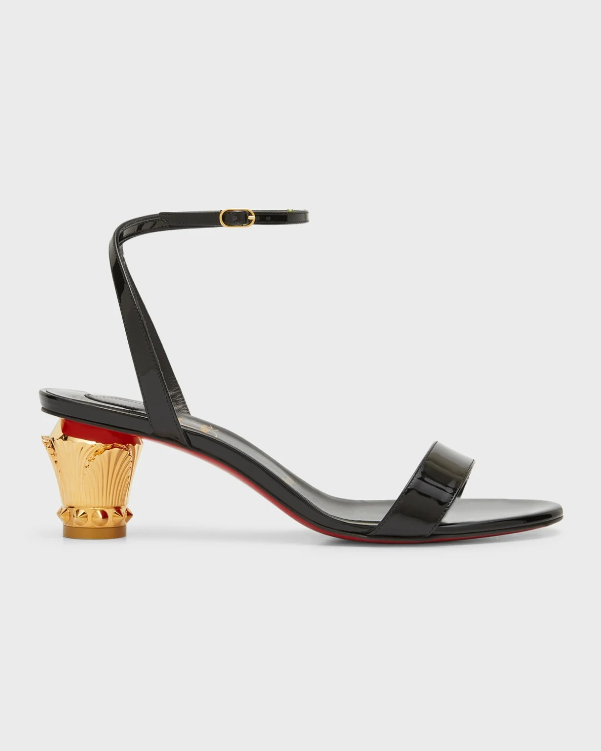 Christian Louboutin Lipsita Queen Patent Red Sole Sandals