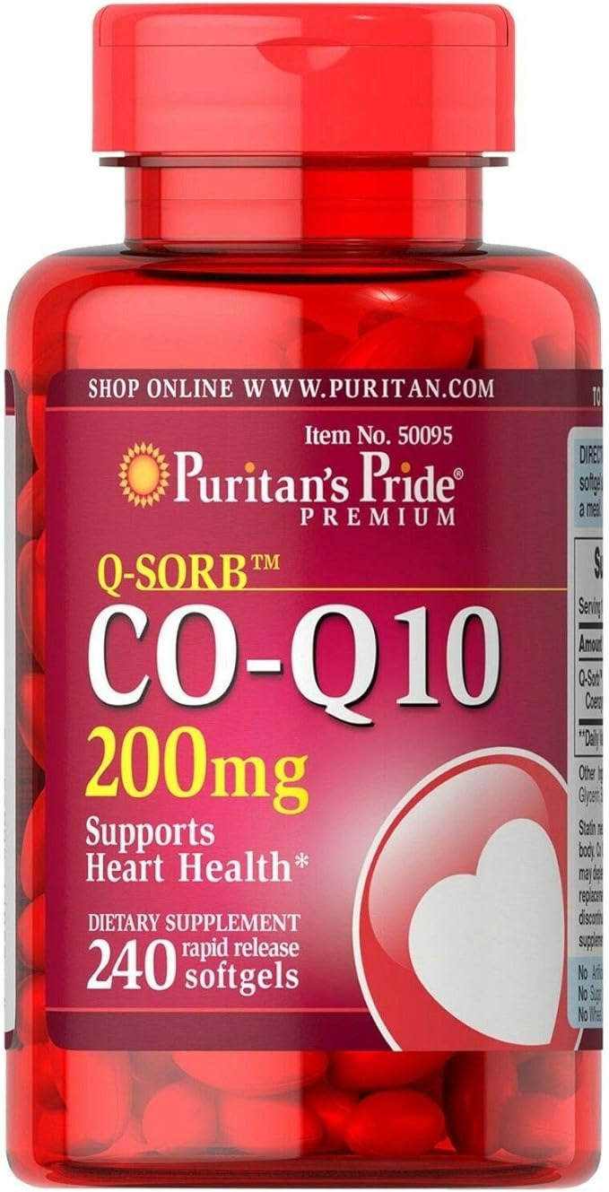 Puritan's Pride CoQ10 200 Mg-0